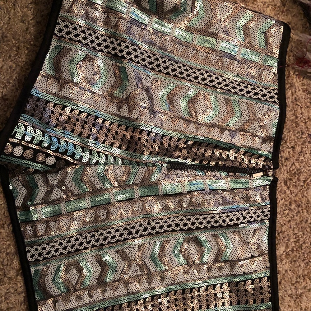 Sequin Shorts